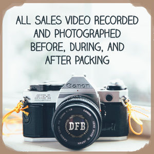 📷 All sales are photographed & recorded 🎥